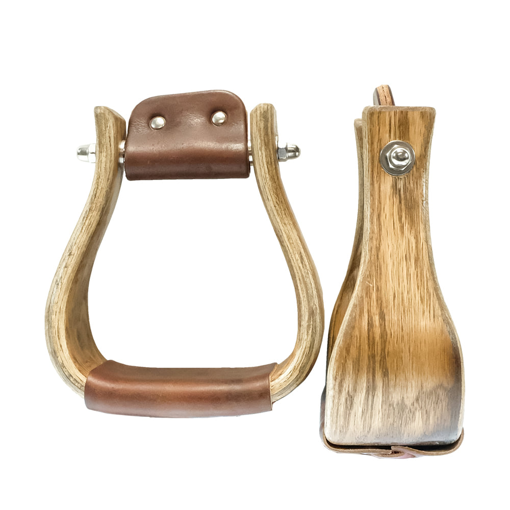 South Texas Tack Tack 3" South Texas Tack 3" Wooden Stirrups