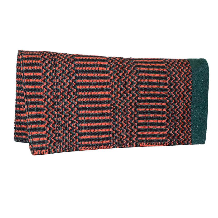 South Texas Tack Tack 32"X64" / Hunter/Rust South Texas Tack Hunter, Rust and Black Double Weave Acrylic Saddle Blanket