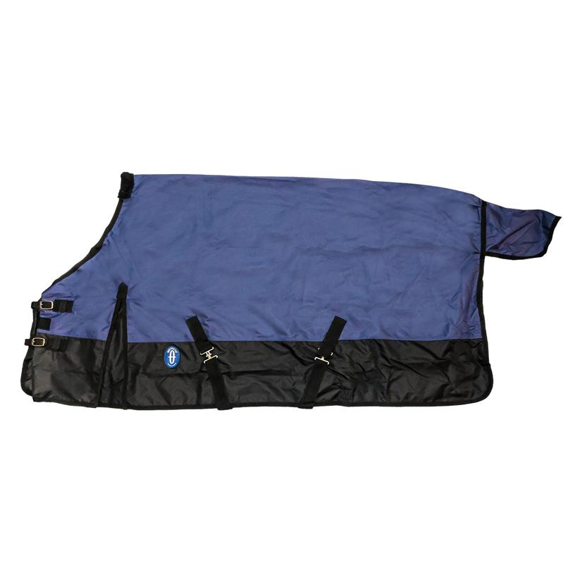 South Texas Tack Tack 84 / Navy South Texas Tack 1200D Waterproof Horse Size Sheet