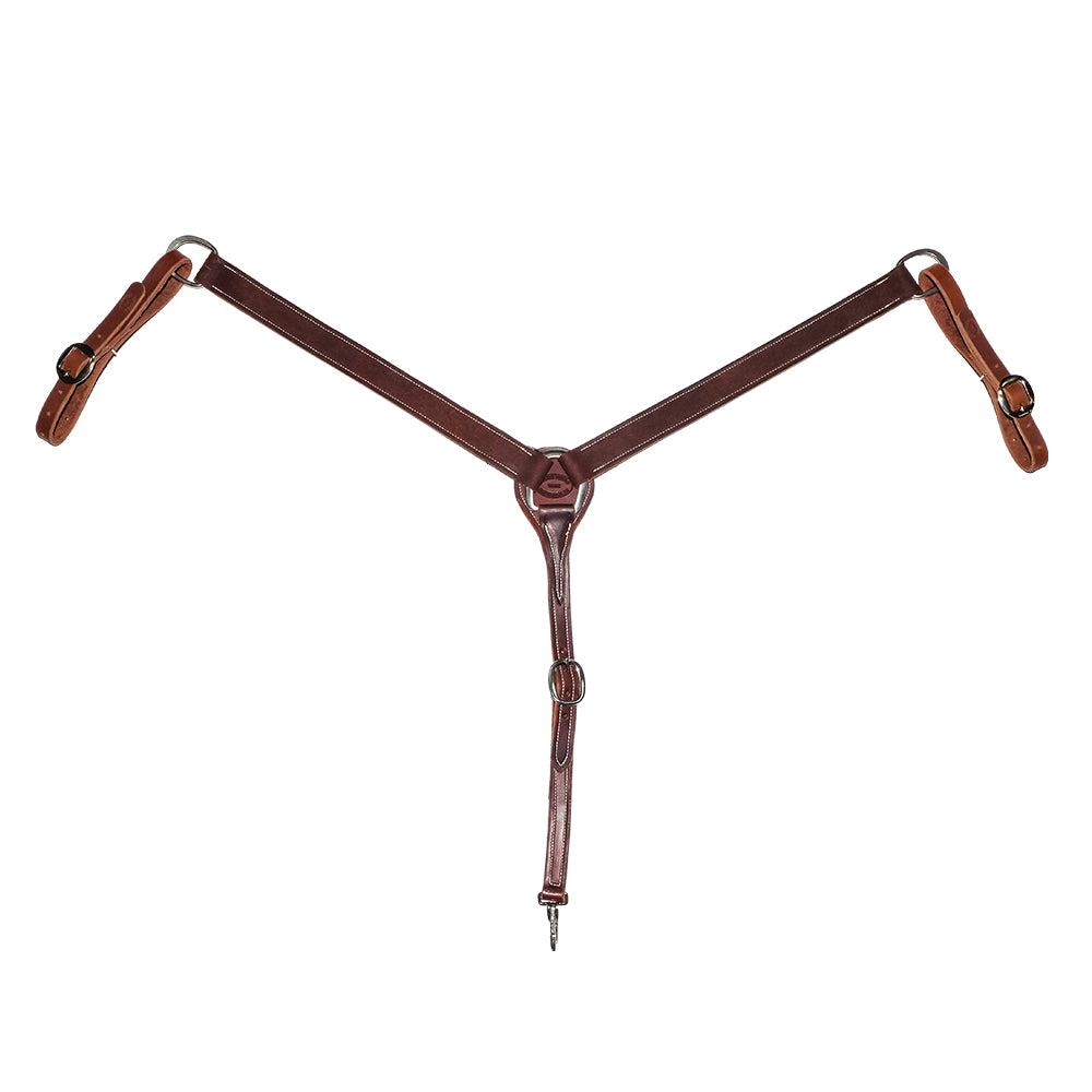South Texas Tack Tack Chocolate / 1.25 / NO_OIL South Texas Tack Saddle Shop Straight 1.25" Chocolate Breast Collar