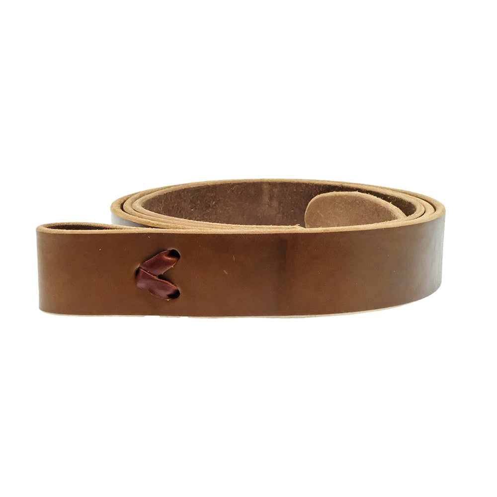 South Texas Tack Tack Chocolate / 76 South Texas Tack 1 5/8" x 76" Cinch Strap in Burgundy and Chocolate