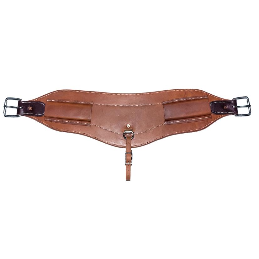 South Texas Tack Tack Oiled / 8" South Texas Tack Roper Rear Flank Slick Out Oiled Cinch