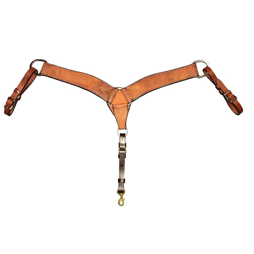 South Texas Tack Tack Oiled South Texas Tack 2 3/4" Roughout Breast Collar