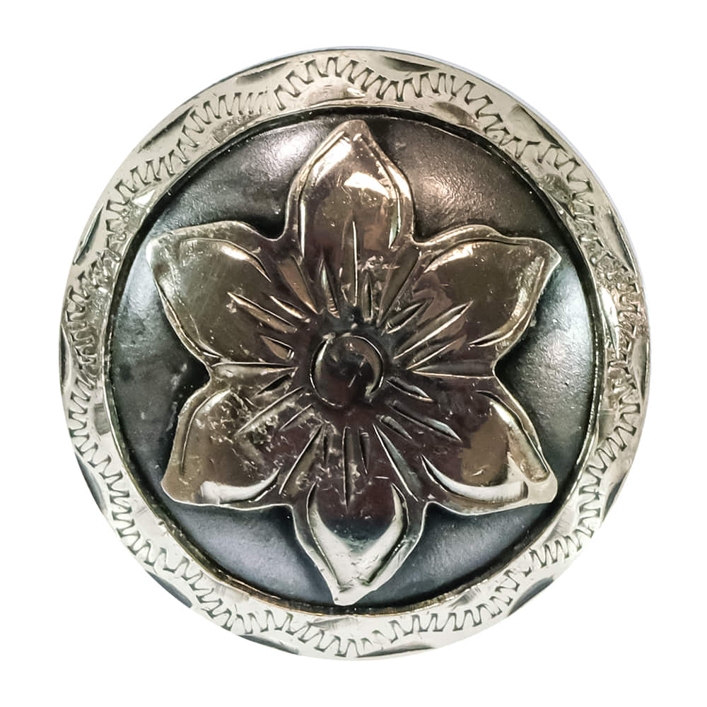 South Texas Tack Tack South Texas Tack 6-point Flower With Border Screw Back Conchos 1.5" Set of 6