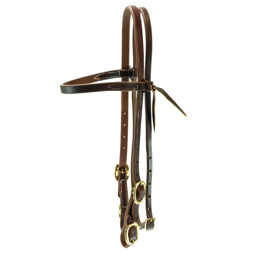 South Texas Tack Tack South Texas Tack Browband Headstall 4 Buckle 5/8 Inch