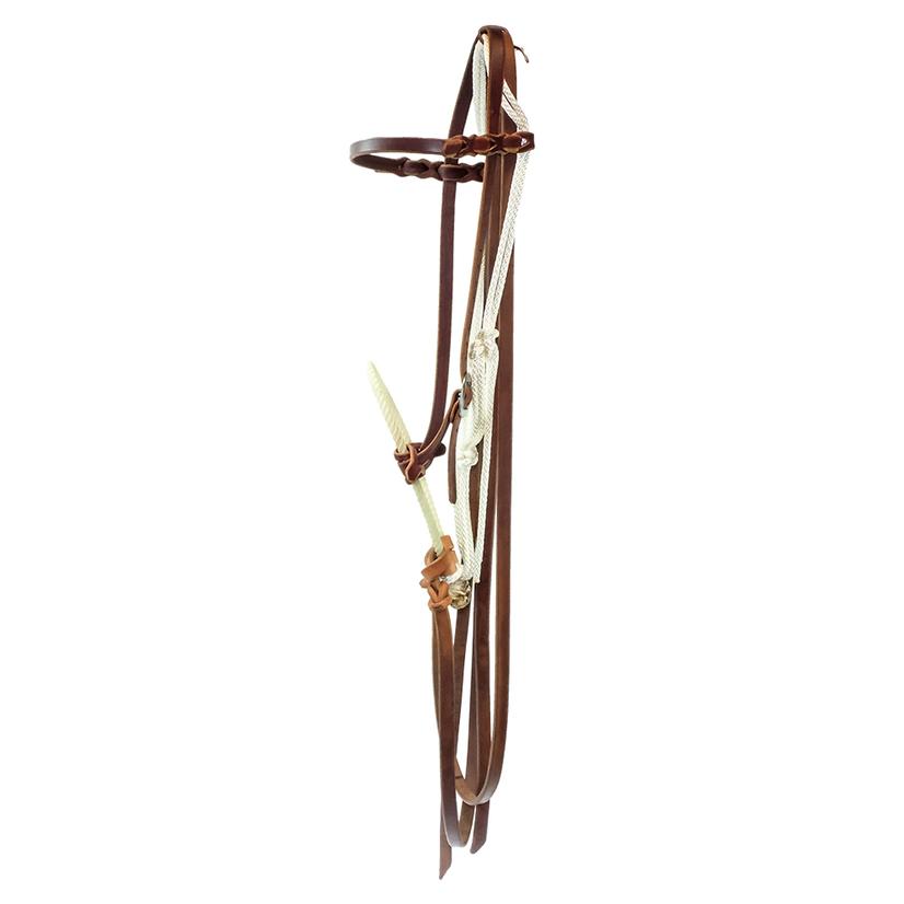 South Texas Tack Tack South Texas Tack Rope Noseband Hackamore 5/8" Headstall