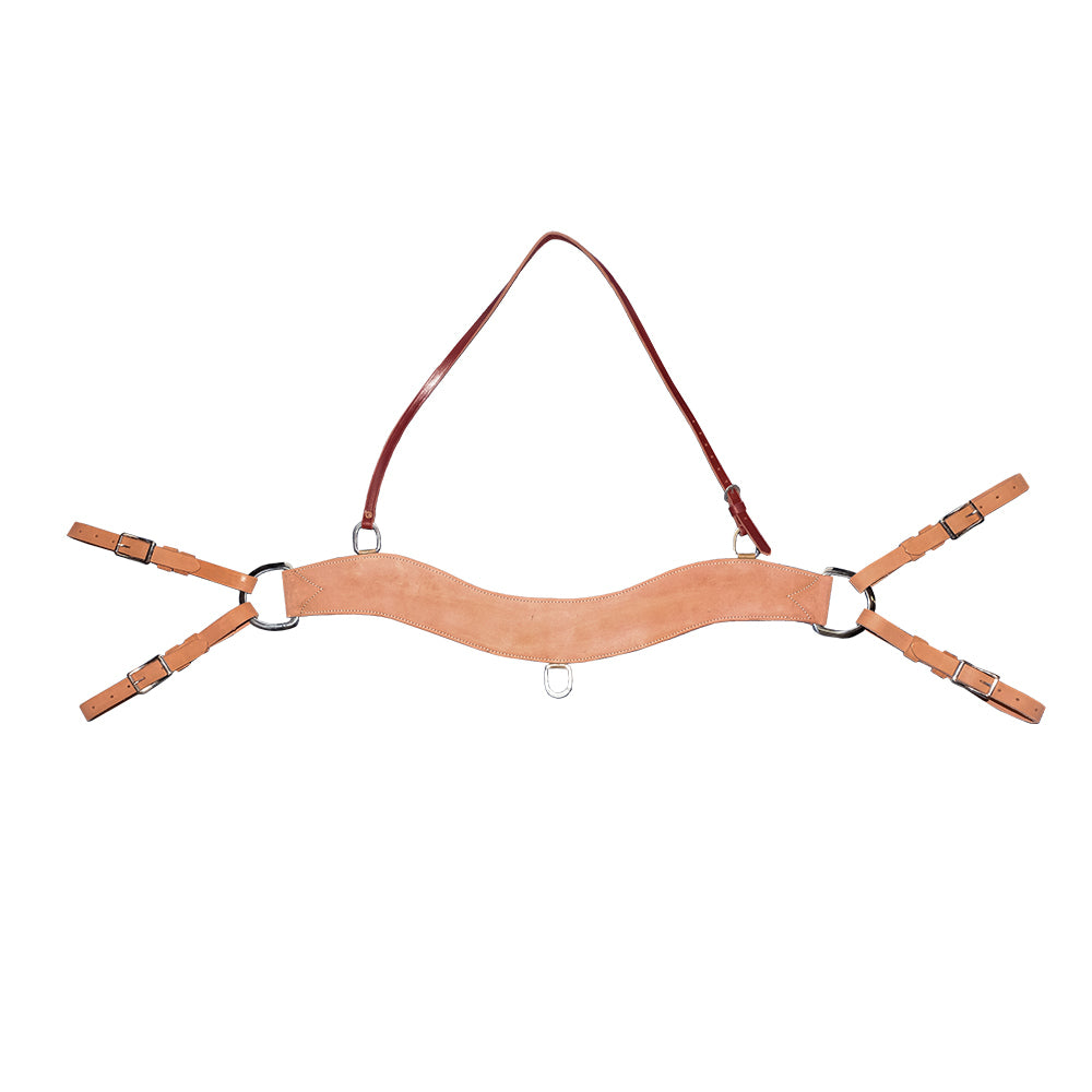 South Texas Tack Tack South Texas Tack Rough Out 4" Tripping Collar with Wither Strap