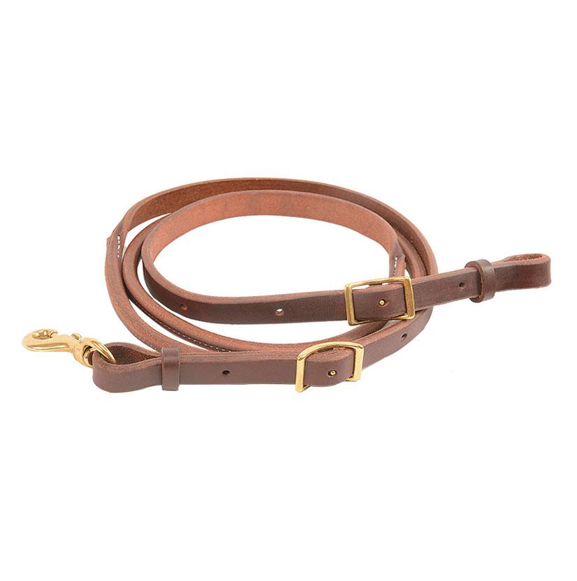 South Texas Tack Tack STT Rolled and Stitched Roping Rein NO OIL 5/8"
