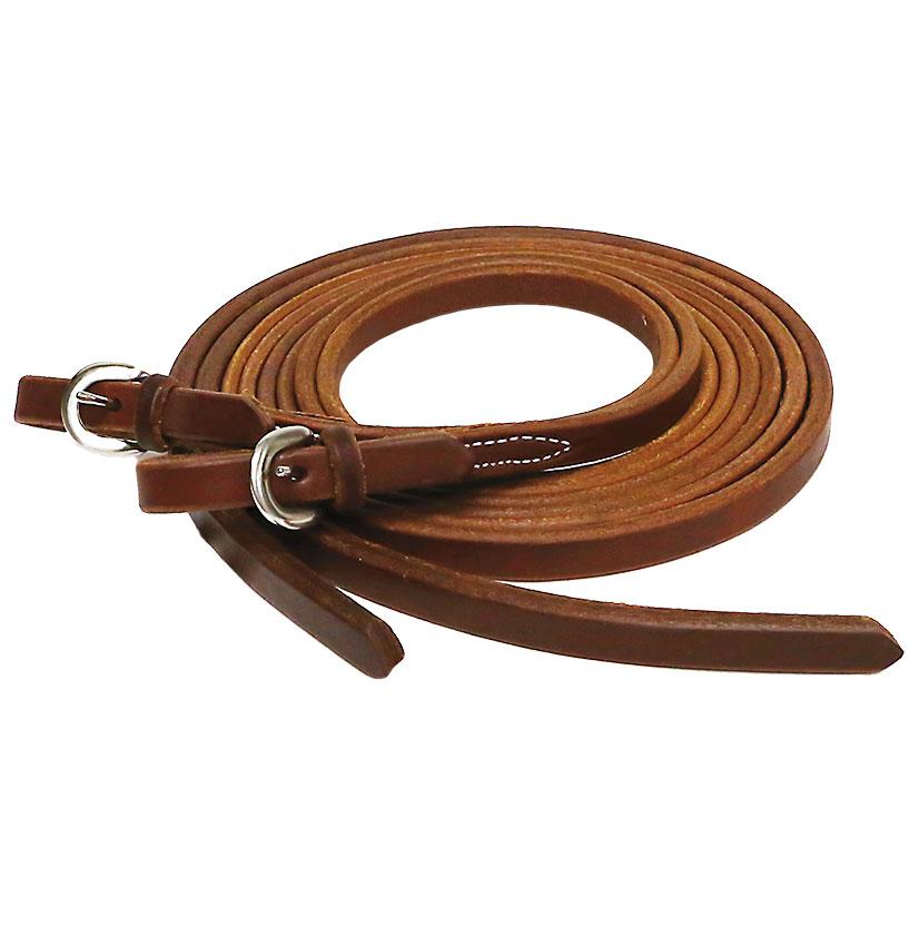 South Texas Tack Tack STT Split Reins with Buckle Ends 3/4" x 8'