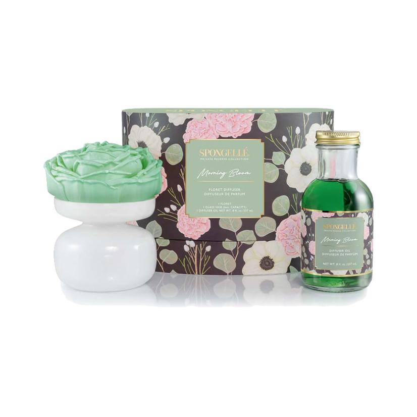 Spongelle Home Decor Green Spongelle Morning Bloom Private Reserve Collection Floret Diffuser