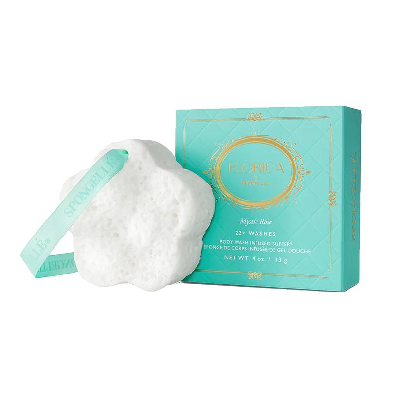 Spongelle Other Turquoise / 4oz Spongelle Florica Collection Body Buffer Mystic Rose 4oz