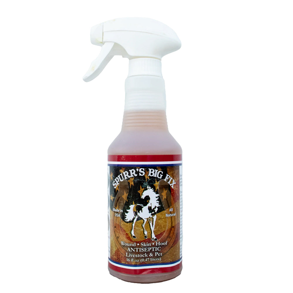 SPURRS BIG FIX Supplies SPURRS BIG FIX ANTISEPTIC SPRAY 16OZ