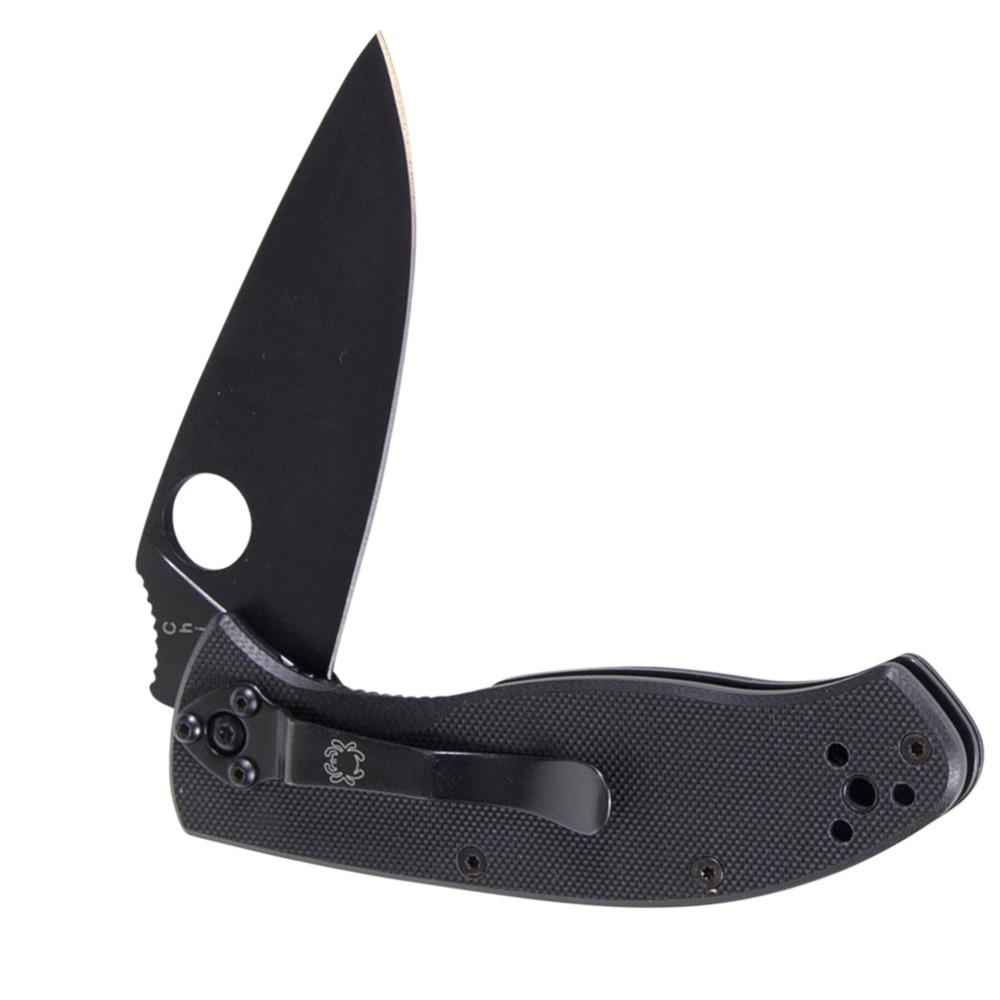 Spyderco Knives Spyderco Tenacious G-10 Nonreflective Straight Edge Knife
