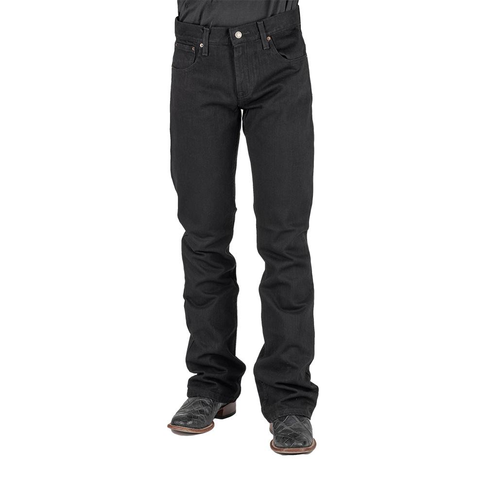 Stetson Apparel & Boots Apparel Stetson Apparel & Boots Black Slim Fit Straight Leg Men's Jeans