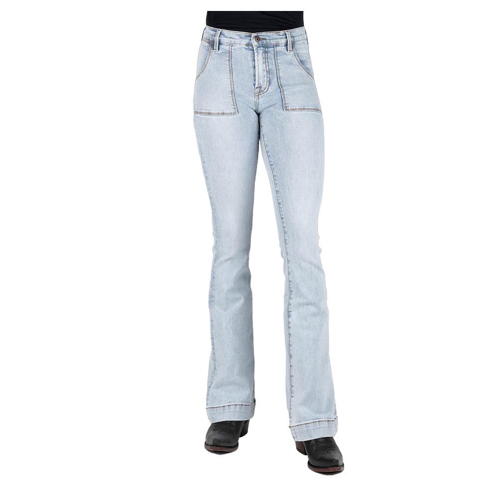 Stetson Apparel & Boots Apparel Stetson Apparel & Boots Light Wash 921 High Waist Flare Women's Jeans