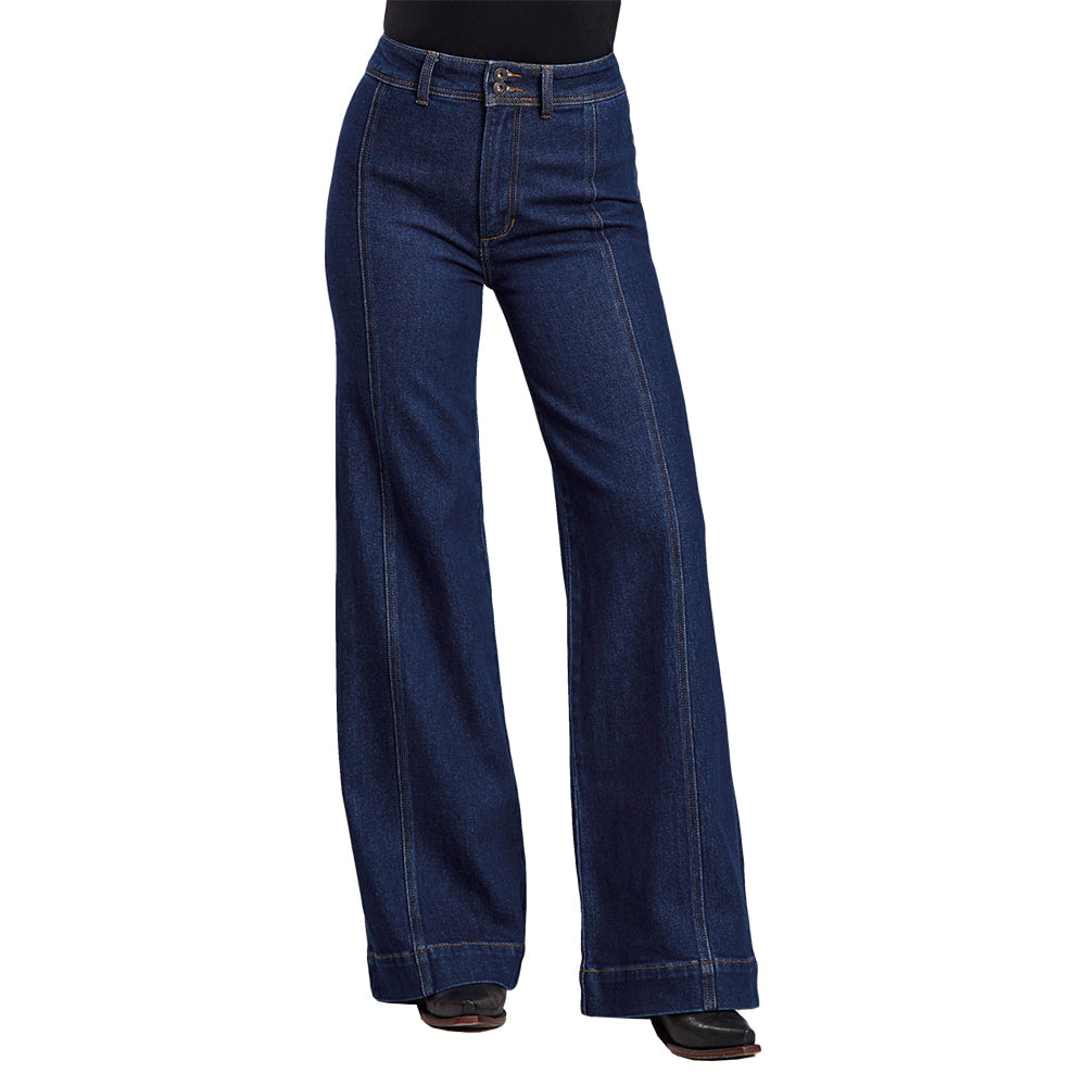 Stetson Apparel & Boots Apparel Stetson Apparel & Boots Women's Dark Wide Leg Jean