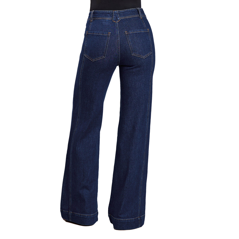 Stetson Apparel & Boots Apparel Stetson Apparel & Boots Women's Dark Wide Leg Jean