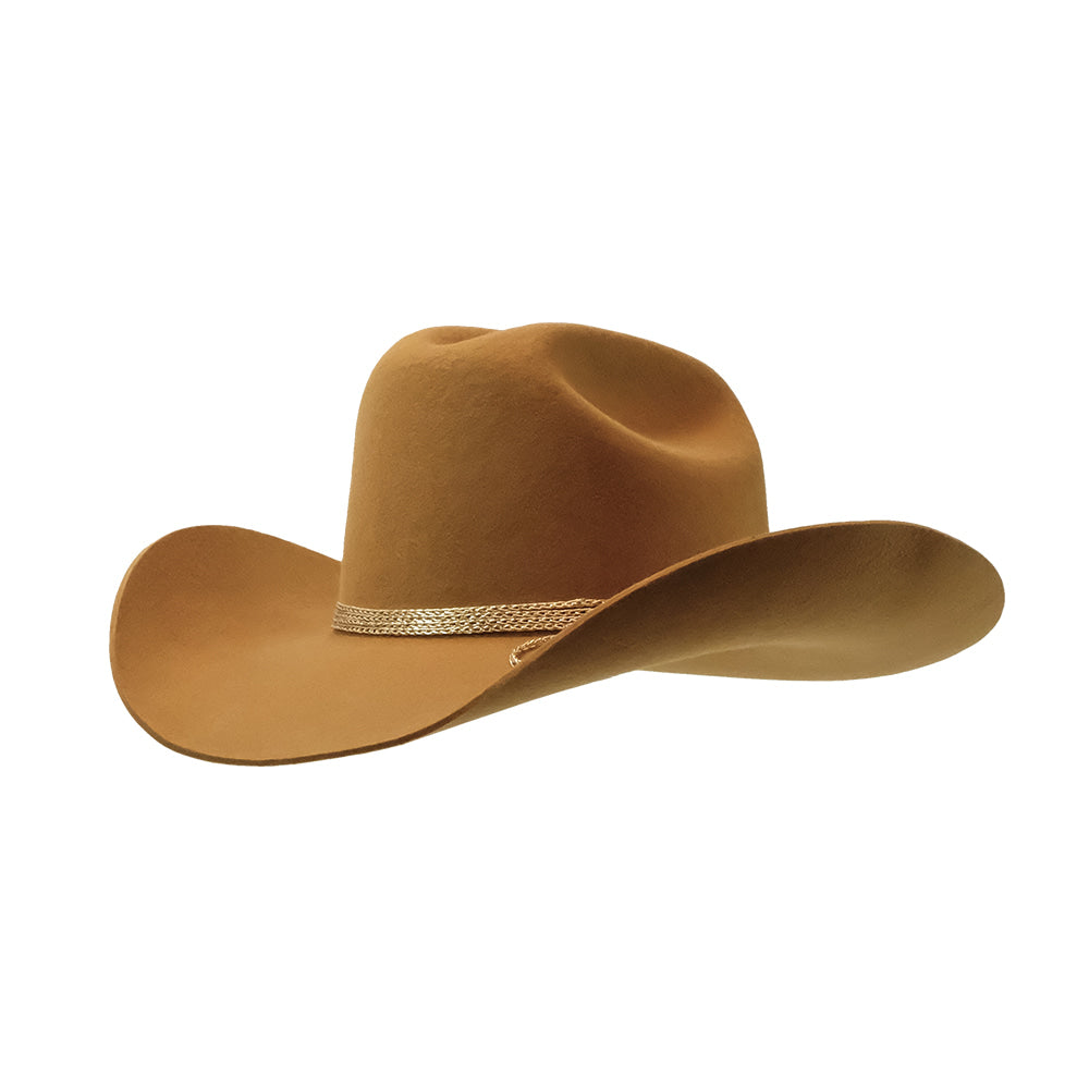 Stetson Hat Hats Stetson Hat Avery Wool Felt in Toffee
