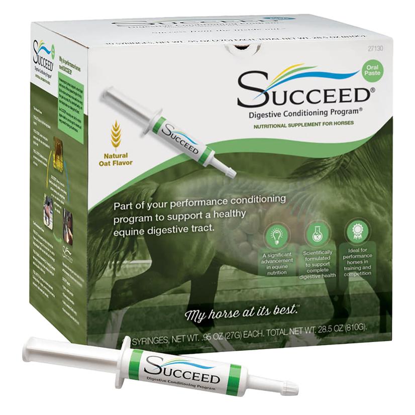 Succeed Supplies 30 Pack / White Succeed Digestive Conditioning Paste 30-Day Supply