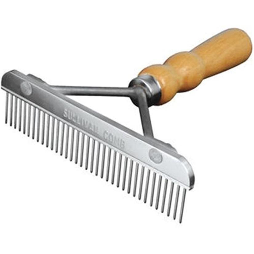 Sullivan's Supply Supplies 6 inch Sullivan 6inch Comb with Wood Handle