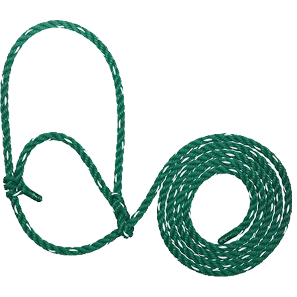 Sullivan's Supply Supplies Green White Sullivan Supply Rope Halter