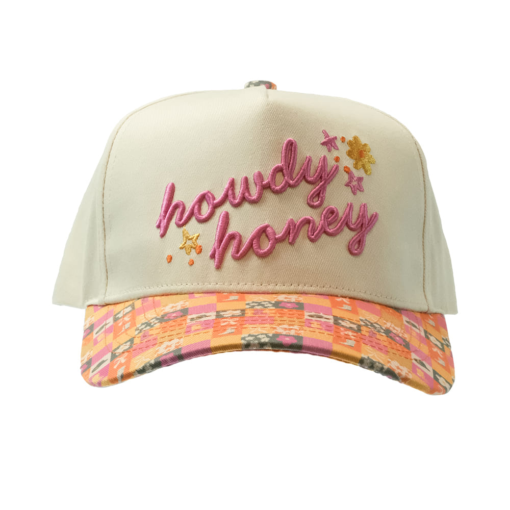Summer Tees Hats Summer Tees Howdy Honey Canvas Cap