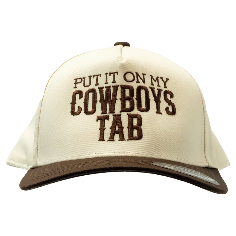 Summer Tees Hats Summer Tees Put It On My Cowboy's Tab Women's Cap