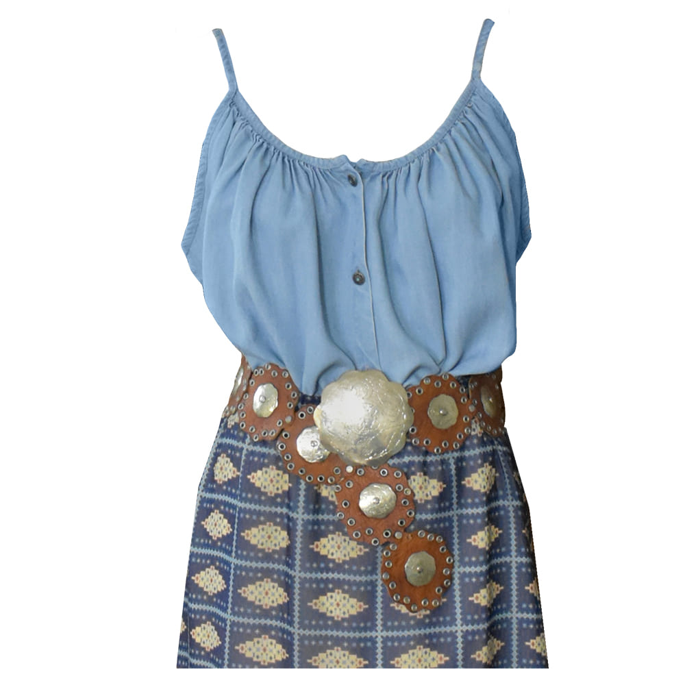 Tasha Polizzi Apparel Fay Tank Denim Tencel