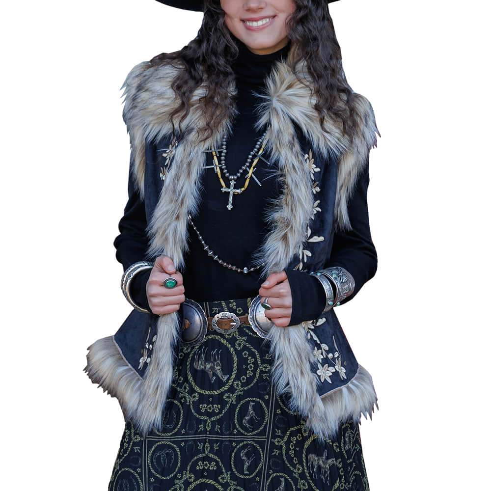 Tasha Polizzi Apparel Tasha Polizzi Ladies Chateau Vest in Black
