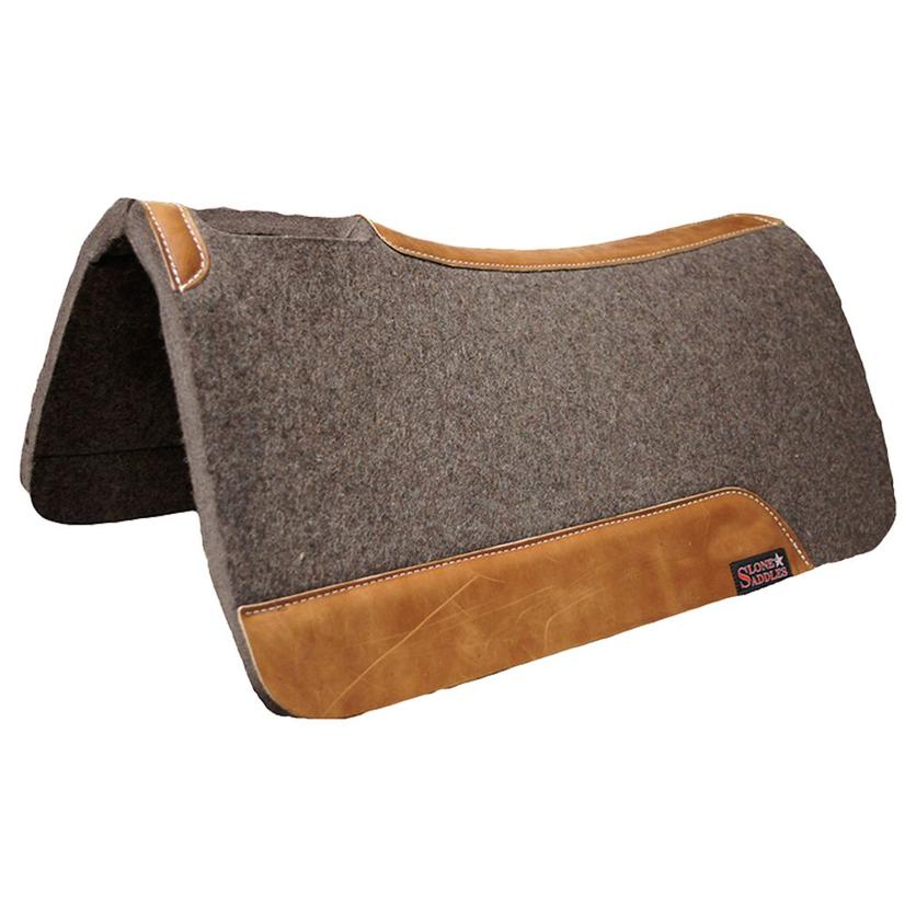 Tod Slone Saddlery Tack 30"X32" / Oiled Tod Slone Medium Contoured Saddle Pad 1/2 inch