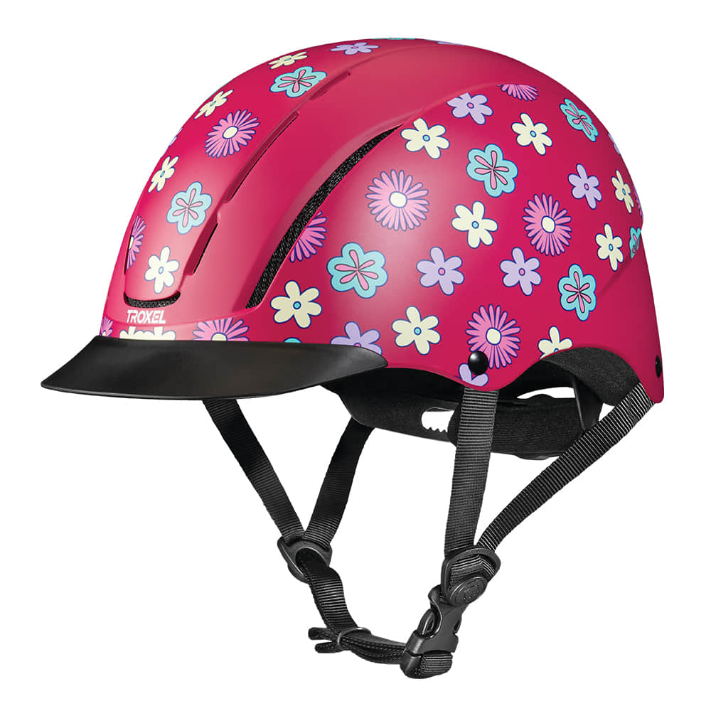 Troxel Supplies Troxel Spirit Graphic Helmet In Retro Flower