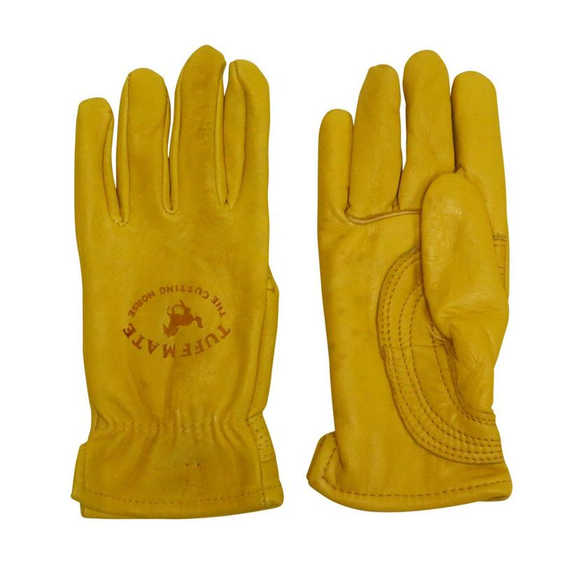 Tuff Mate Inc tack Tuff Mate The Cutting Horse Lined Leather Gloves
