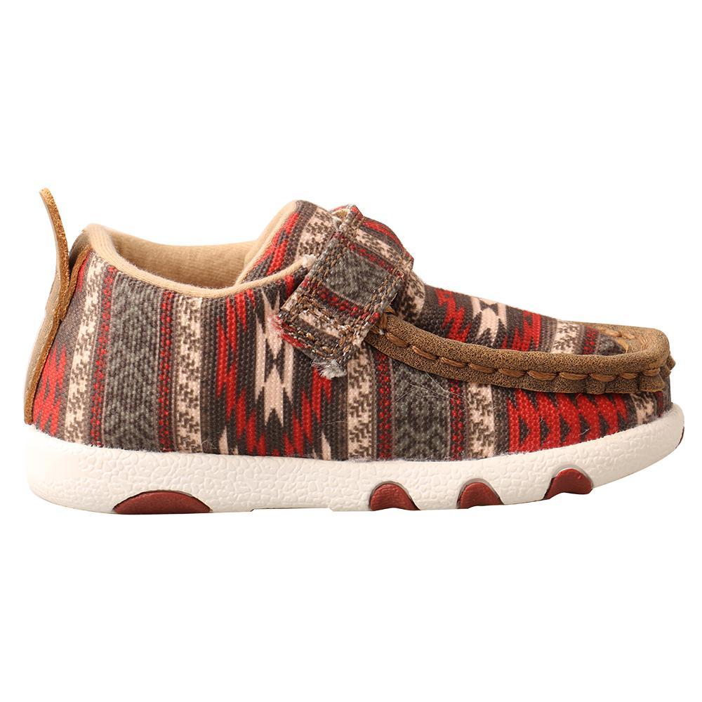 Twisted X Boots Footwear Twisted X Aztec Hooey Infant Driving Mocs
