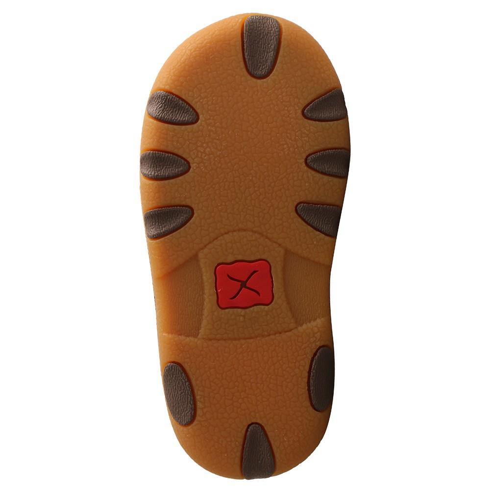 Twisted X Boots Footwear Twisted X Brindle Cowhide Infant Driving Mocs