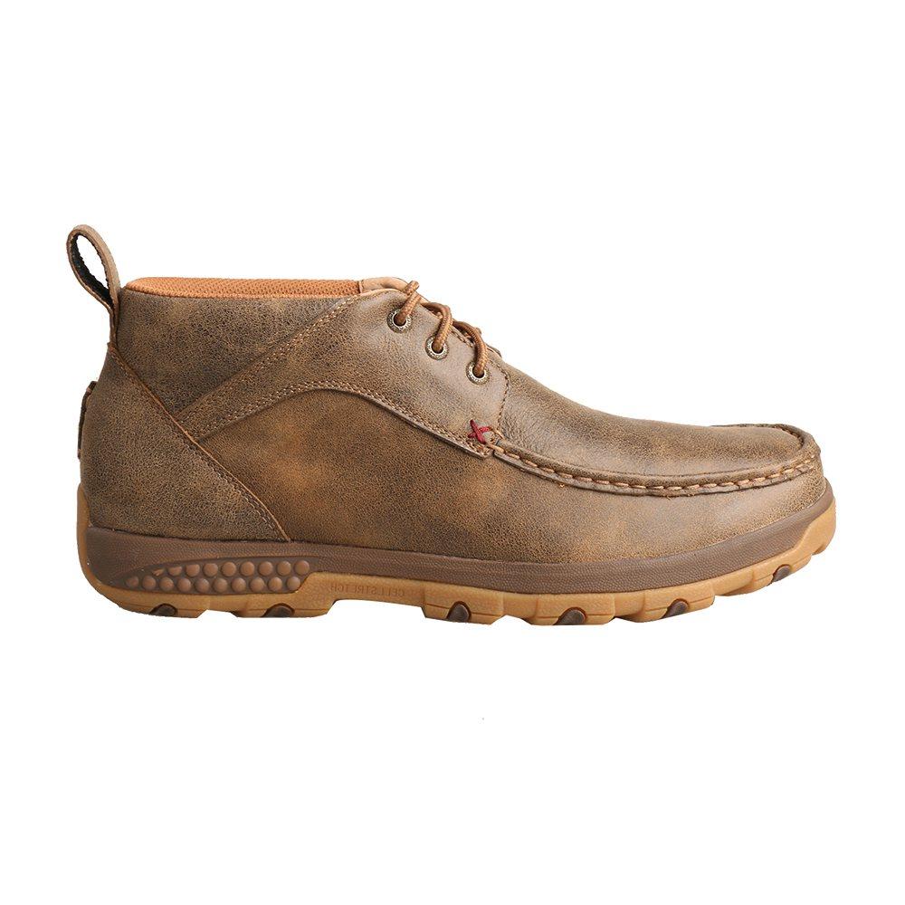 Twisted X Boots Footwear Twisted X Brown Stretch Men's Moccasin