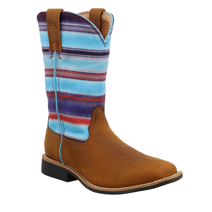 Twisted X Boots Footwear Twisted X Serape Blue Girl's Boots