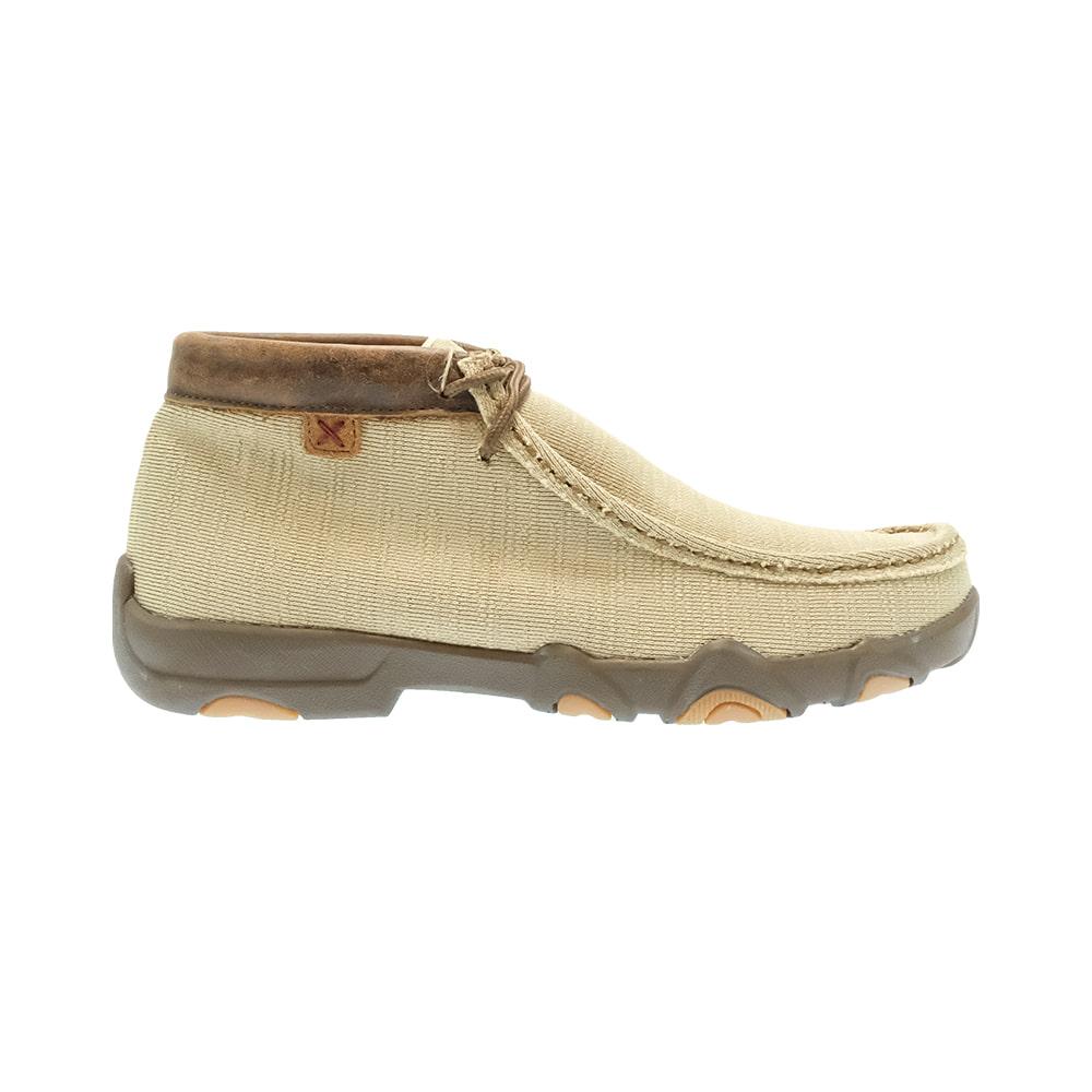 Twisted X Boots Footwear Twisted X Ultralite Chukka Men's Khaki Driving Moc