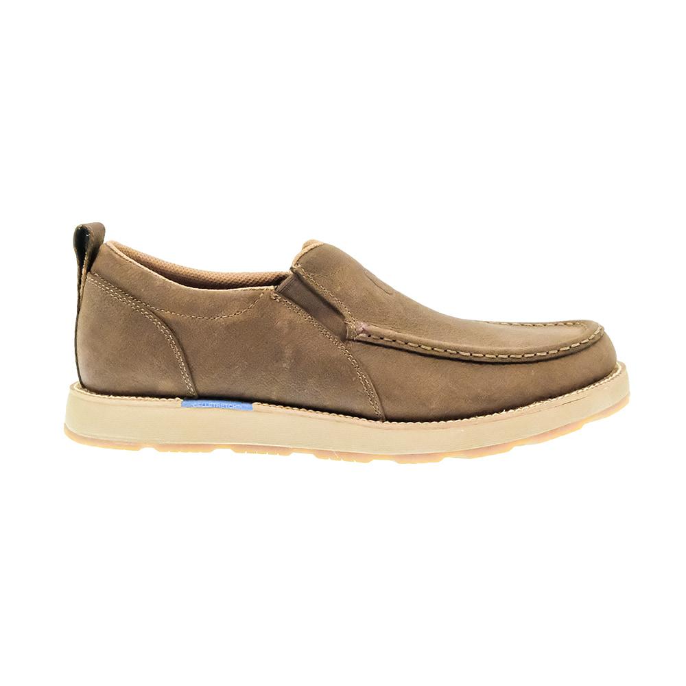 Twisted X Boots Twisted X Boots BarnShield Wedge Sole Slip On Men's Brown Shoe