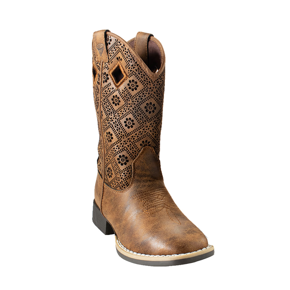 Twister Footwear Twister Prue Style Girls Children Boot in Brown