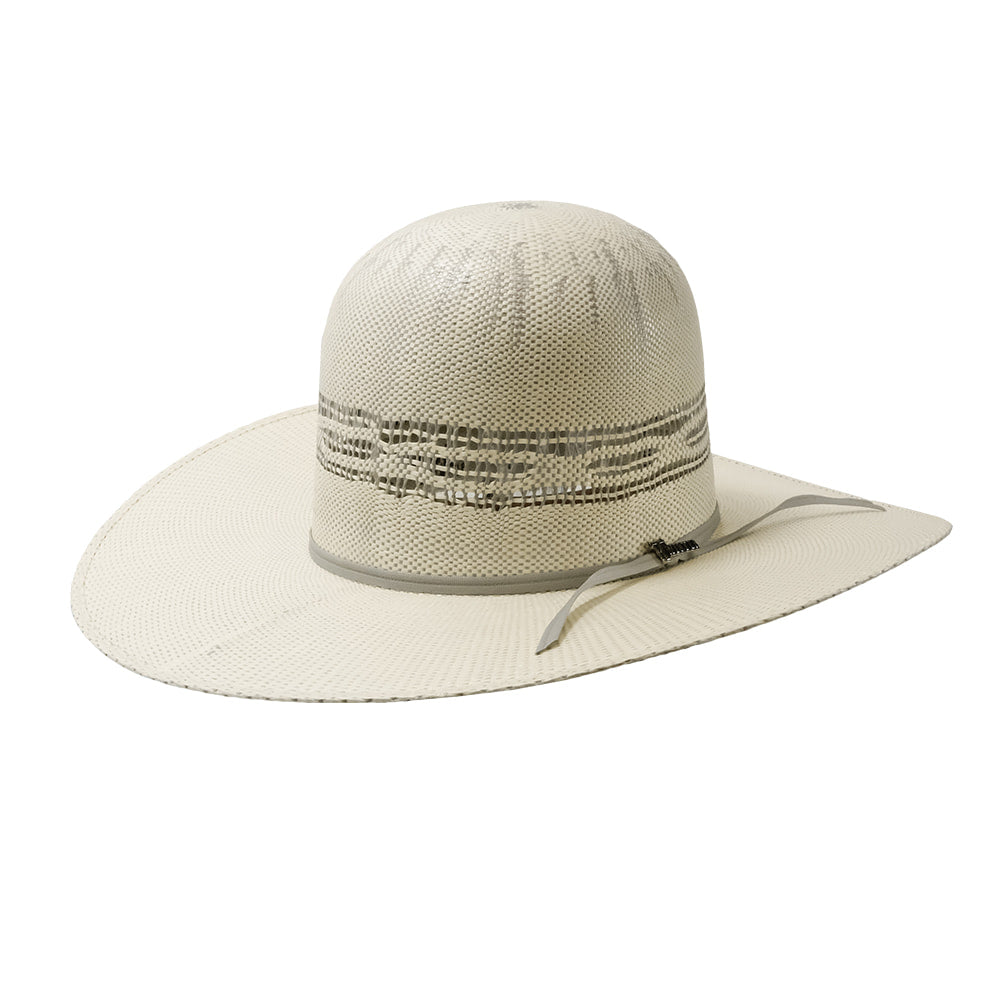Twister Hats Twister Bangora Grey Ivory Straw Hat