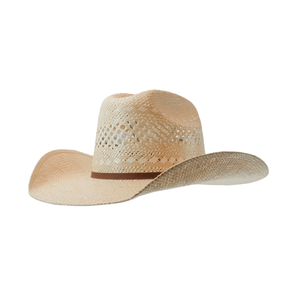 Twister Hats Twister Twisted Weave Vent Precreased Straw Hat