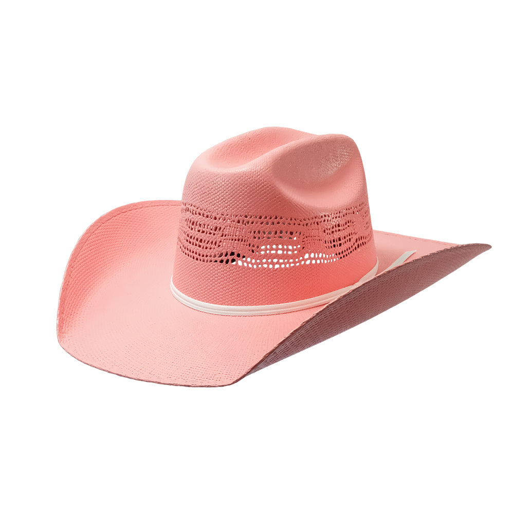 Twister Hats Twister Youth Pink Bangora Straw Hat