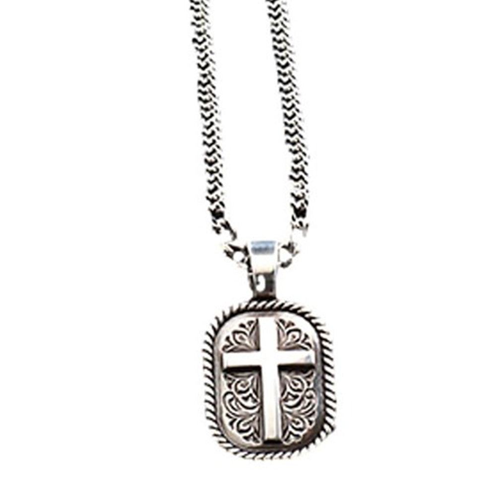 Twister Jewelry Twister Mens Cross Necklace