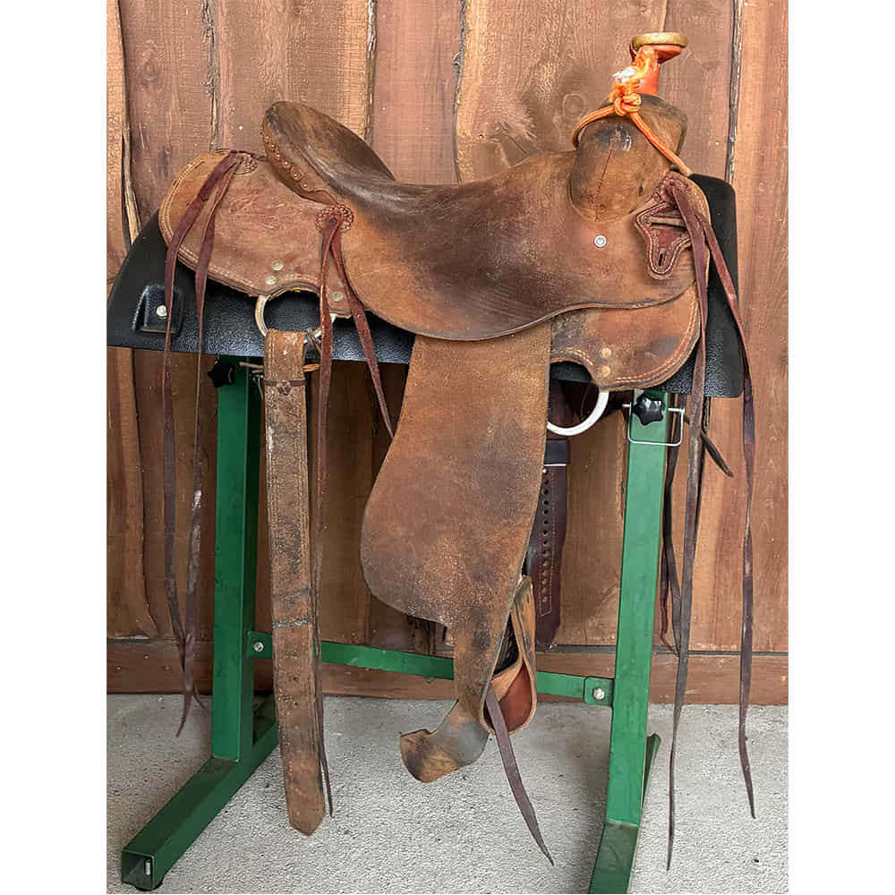 Used Saddles Saddles South Texas Tack 15.5" Used Strip Down Ranch Roping Saddle
