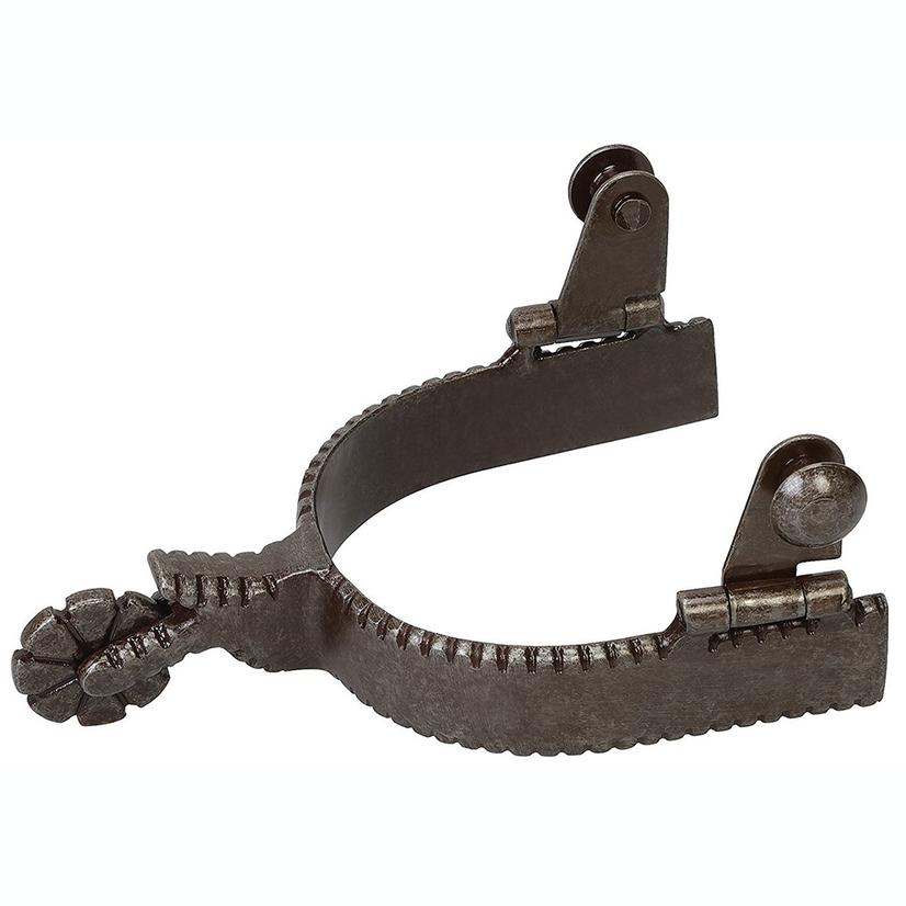 Weaver Leather Tack Blue Iron / Ladies Weaver Ladies' Spur Plain Buffed Brown Band