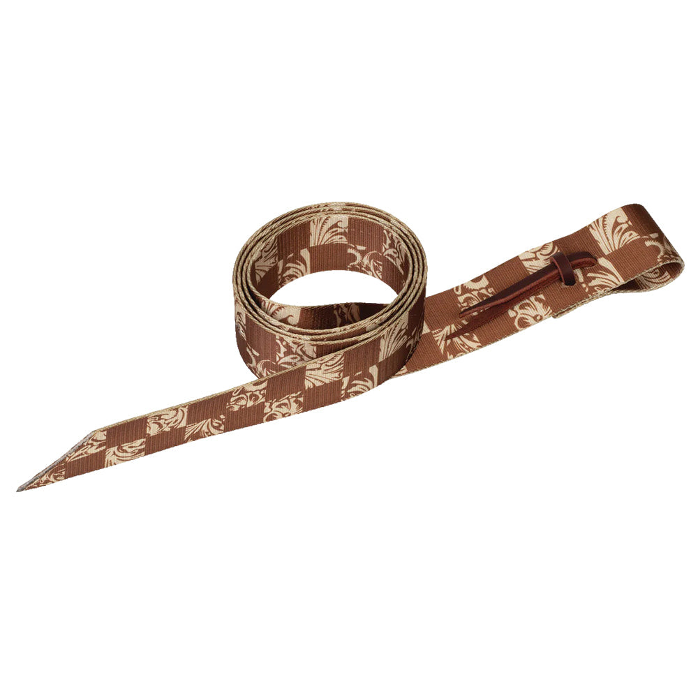 Weaver Leather Tack Check / 60" Weaver Leather Print Poly Tie Strap With Holes