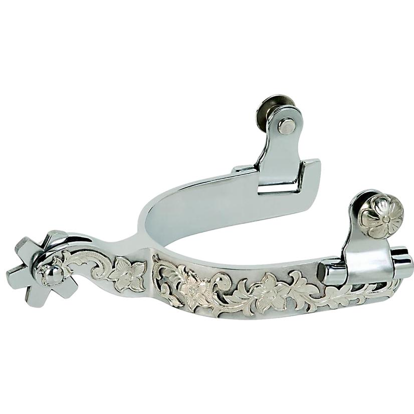 Weaver Leather Tack Ladies / Stainless Steel Stainless Silver Mounted Ladies Spurs