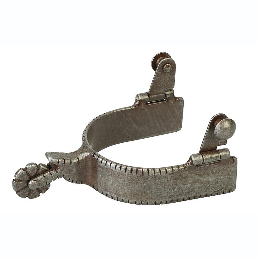 Weaver Leather Tack Mens / Blue Iron Weaver Men's Spur Plain Buffed Brown Band
