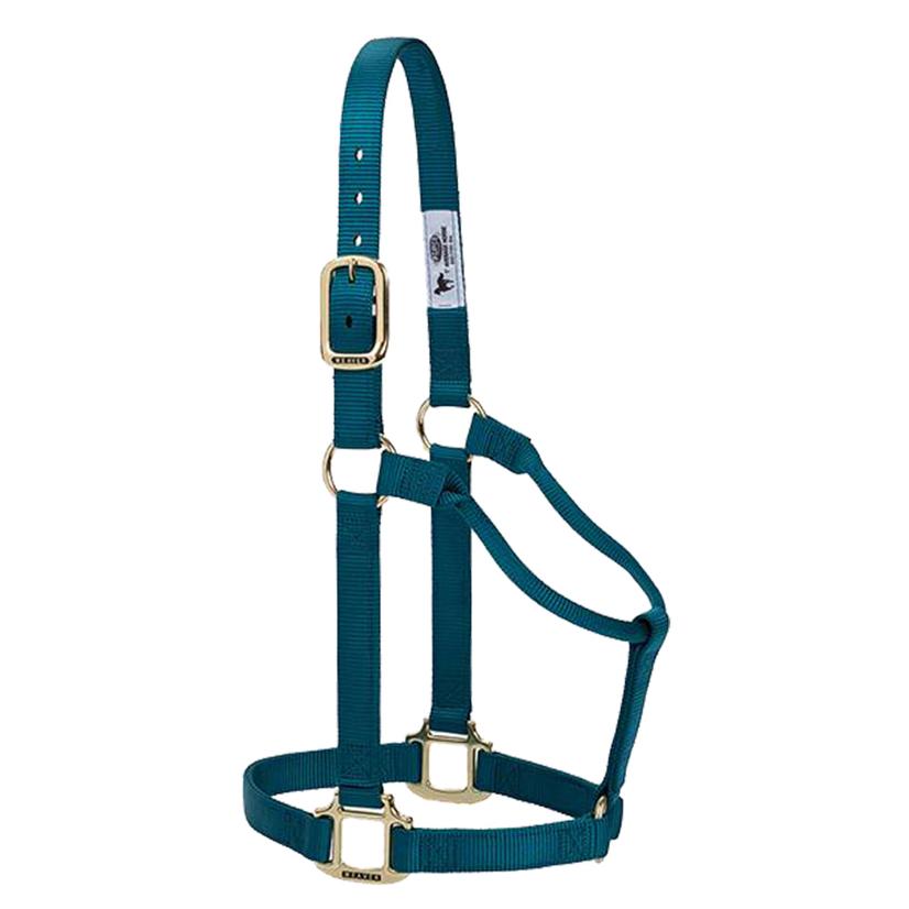 Weaver Leather Tack Standard / Teal Weaver Leather Original Non Adjustable Halter