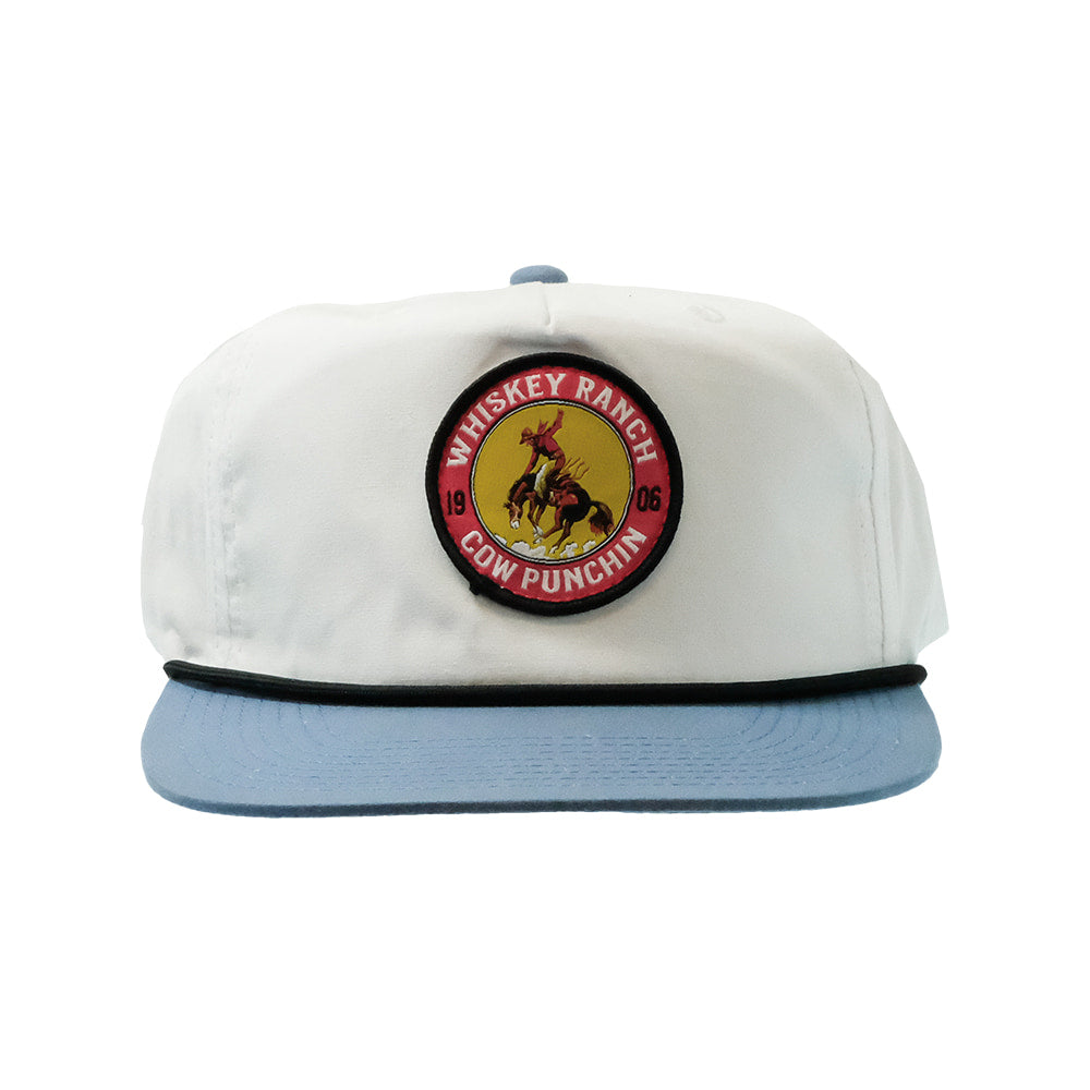 Whiskey Bent Hat Co Hats Whiskey Bent Hat Co Black and Blue Cow Punchin Cap